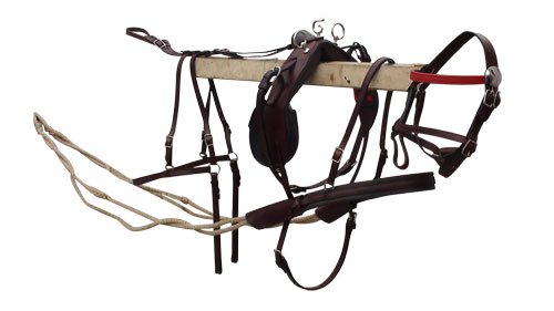 RED BROWBAND HARNESS